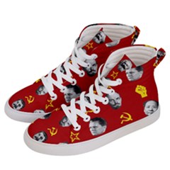 Communist Leaders Men s Hi-top Skate Sneakers by Valentinaart