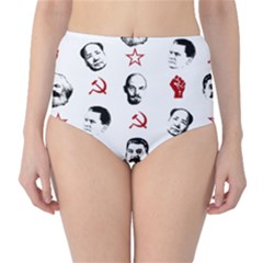 Communist Leaders High-waist Bikini Bottoms by Valentinaart