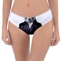 Rorschach Panda Reversible Classic Bikini Bottoms by jumpercat