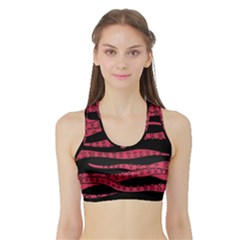 Blood Tentacles Sports Bra With Border by jumpercat