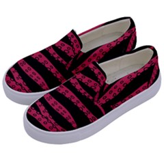 Blood Tentacles Kids  Canvas Slip Ons by jumpercat