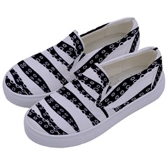 Hand Made Tentacle Kids  Canvas Slip Ons by jumpercat