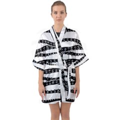 Hand Made Tentacle Quarter Sleeve Kimono Robe by jumpercat
