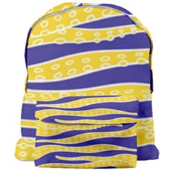 Yellow Tentacles Giant Full Print Backpack by jumpercat