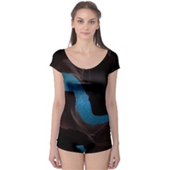 Abstract Adult Art Blur Color Boyleg Leotard 