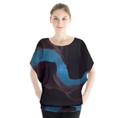 Abstract Adult Art Blur Color Blouse