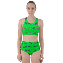 Fish Aquarium Underwater World Racer Back Bikini Set by Nexatart