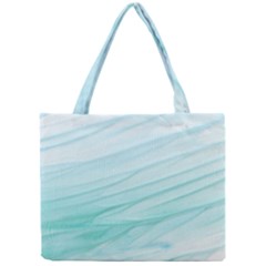 Texture Seawall Ink Wall Painting Mini Tote Bag by Nexatart