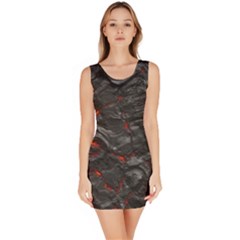 Rock Volcanic Hot Lava Burn Boil Bodycon Dress