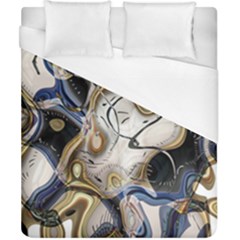 Time Abstract Dali Symbol Warp Duvet Cover (california King Size) by Nexatart