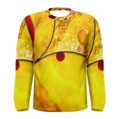 Abstract Water Oil Macro Men s Long Sleeve Tee by Nexatart