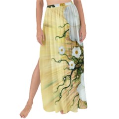 Summer Anemone Sylvestris Maxi Chiffon Tie-up Sarong