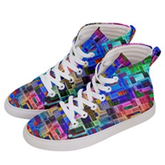 Background Art Abstract Watercolor Men s Hi-top Skate Sneakers by Nexatart
