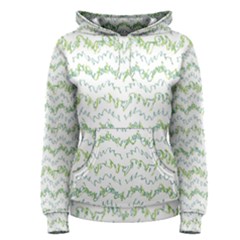 Wavy Linear Seamless Pattern Design  Women s Pullover Hoodie by dflcprints