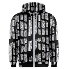 Numbers Cards 7898 Men s Zipper Hoodie by MRTACPANS