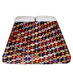 Tp588 Fitted Sheet (queen Size) by paulaoliveiradesign