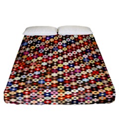 Tp588 Fitted Sheet (california King Size) by paulaoliveiradesign
