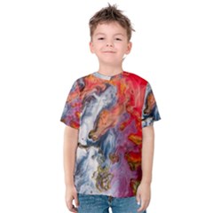 Art Abstract Macro Kids  Cotton Tee