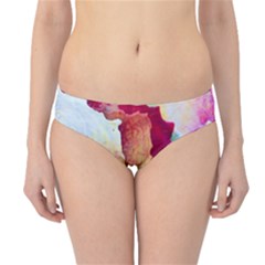 Art Detail Abstract Painting Wax Hipster Bikini Bottoms