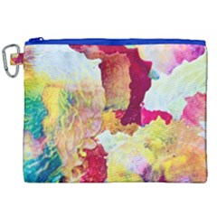 Art Detail Abstract Painting Wax Canvas Cosmetic Bag (XXL)