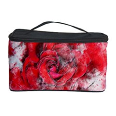Flower Roses Heart Art Abstract Cosmetic Storage Case