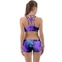 Abstract Fractal Fractal Structures Back Web Sports Bra Set View2