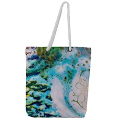 Abstract Art Modern Detail Macro Full Print Rope Handle Tote (large)