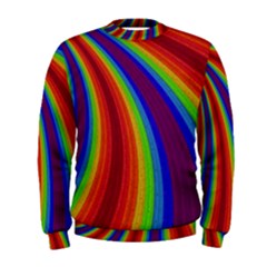 Abstract Pattern Lines Wave Men s Sweatshirt