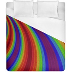 Abstract Pattern Lines Wave Duvet Cover (California King Size)