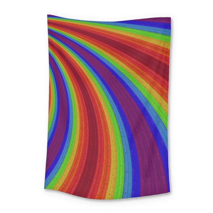 Abstract Pattern Lines Wave Small Tapestry