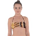 Abstract Architecture Background Halter Bandeau Bikini Top View1