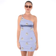 Monster Rats Hand Draw Illustration Pattern One Soulder Bodycon Dress by dflcprints