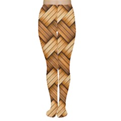 Basket Fibers Basket Texture Braid Women s Tights by Nexatart