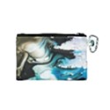 Abstract Painting Background Modern Canvas Cosmetic Bag (Small) View2