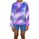 Background Art Abstract Watercolor Kids  Long Sleeve Swimwear View1