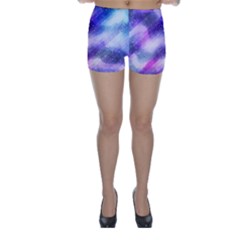 Background Art Abstract Watercolor Skinny Shorts