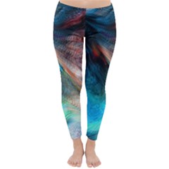 Background Art Abstract Watercolor Classic Winter Leggings by Nexatart