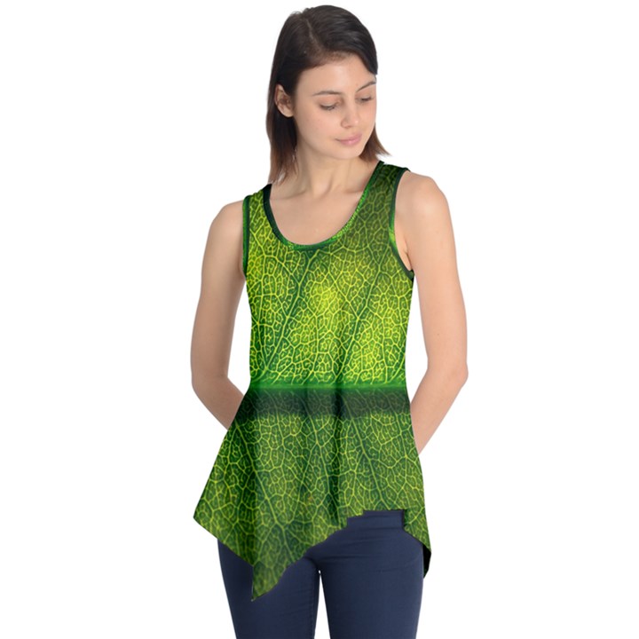 Leaf Nature Green The Leaves Sleeveless Tunic