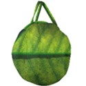 Leaf Nature Green The Leaves Giant Round Zipper Tote View2