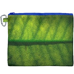 Leaf Nature Green The Leaves Canvas Cosmetic Bag (xxxl)