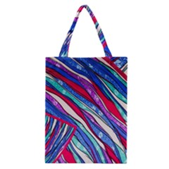 Texture Pattern Fabric Natural Classic Tote Bag by Nexatart