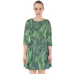 Geological Surface Background Smock Dress