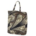 Fractal Abstract Pattern Spiritual Giant Grocery Zipper Tote View1