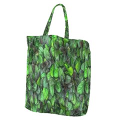 The Leaves Plants Hwalyeob Nature Giant Grocery Zipper Tote by Nexatart