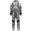 Japanese Onigawara Mask Devil Ghost Face Hooded Jumpsuit (Men)  View1