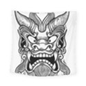 Japanese Onigawara Mask Devil Ghost Face Square Tapestry (Small) View1