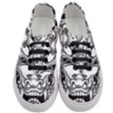 Japanese Onigawara Mask Devil Ghost Face Women s Classic Low Top Sneakers View1