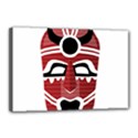 Africa Mask Face Hunter Jungle Devil Canvas 18  x 12  View1