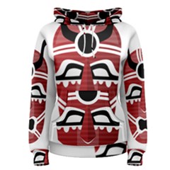 Africa Mask Face Hunter Jungle Devil Women s Pullover Hoodie