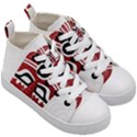 Africa Mask Face Hunter Jungle Devil Kid s Mid-Top Canvas Sneakers View3